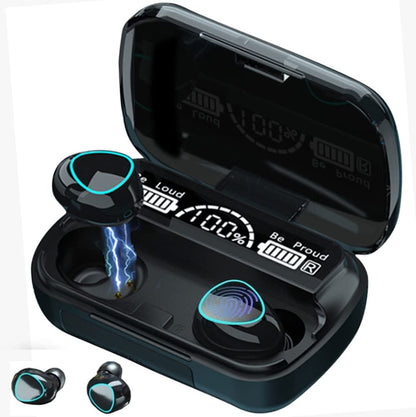 M10 True Wireless Earbuds Touch Control - Perfect for Sports & Gaming