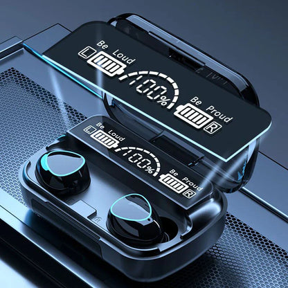 M10 True Wireless Earbuds Touch Control - Perfect for Sports & Gaming