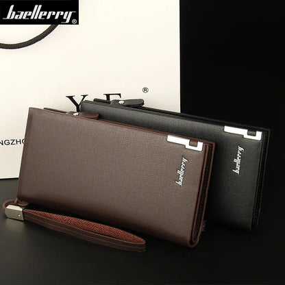 Ballery long wallet for men & women China Leather Stuff